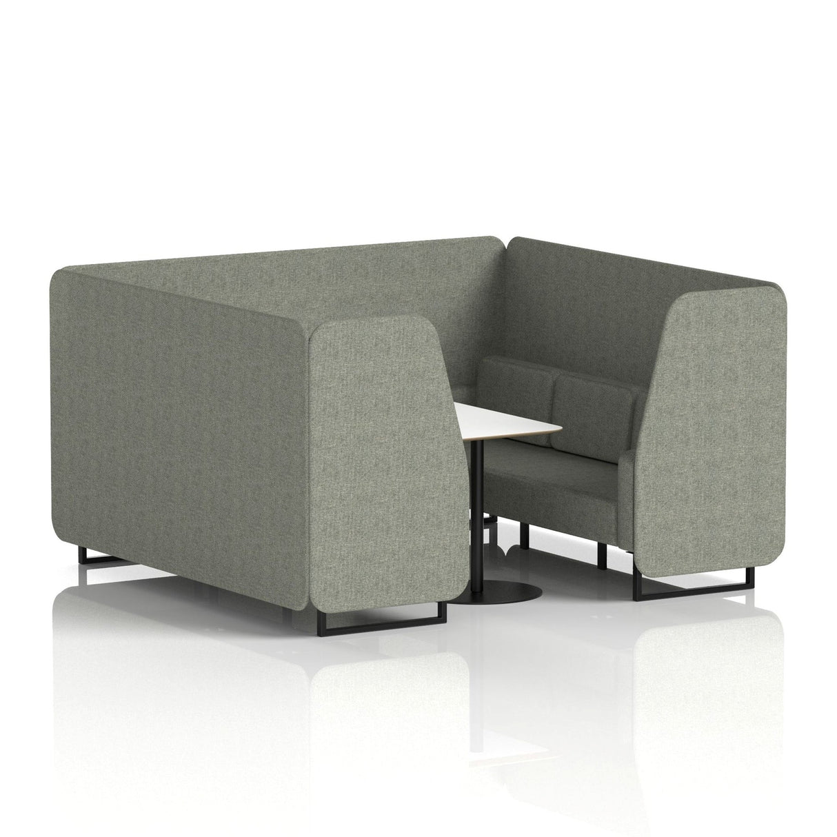 Henry 6 Seater Booth with Table
