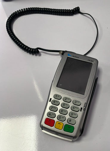 Silver VeriFone VX820 Card Reader