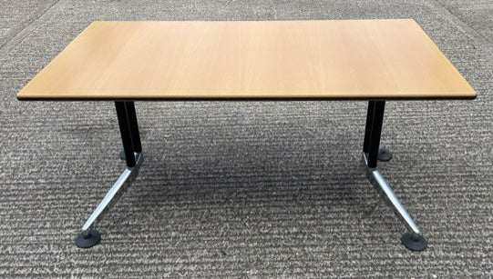 Birds Eye Maple Black Edge Table