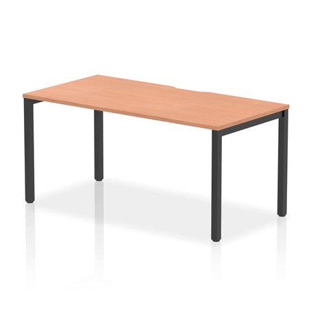 EVO Single Rectangular Bench Desk