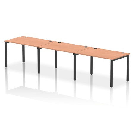Impulse Single Row Pod of 3 Desks