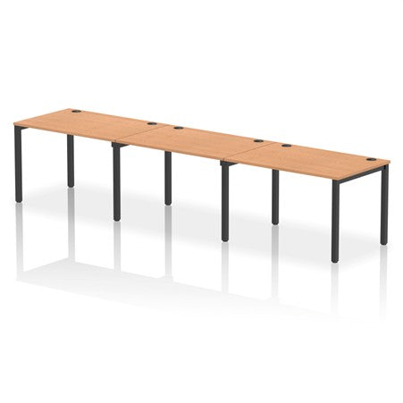 Impulse Single Row Pod of 3 Desks