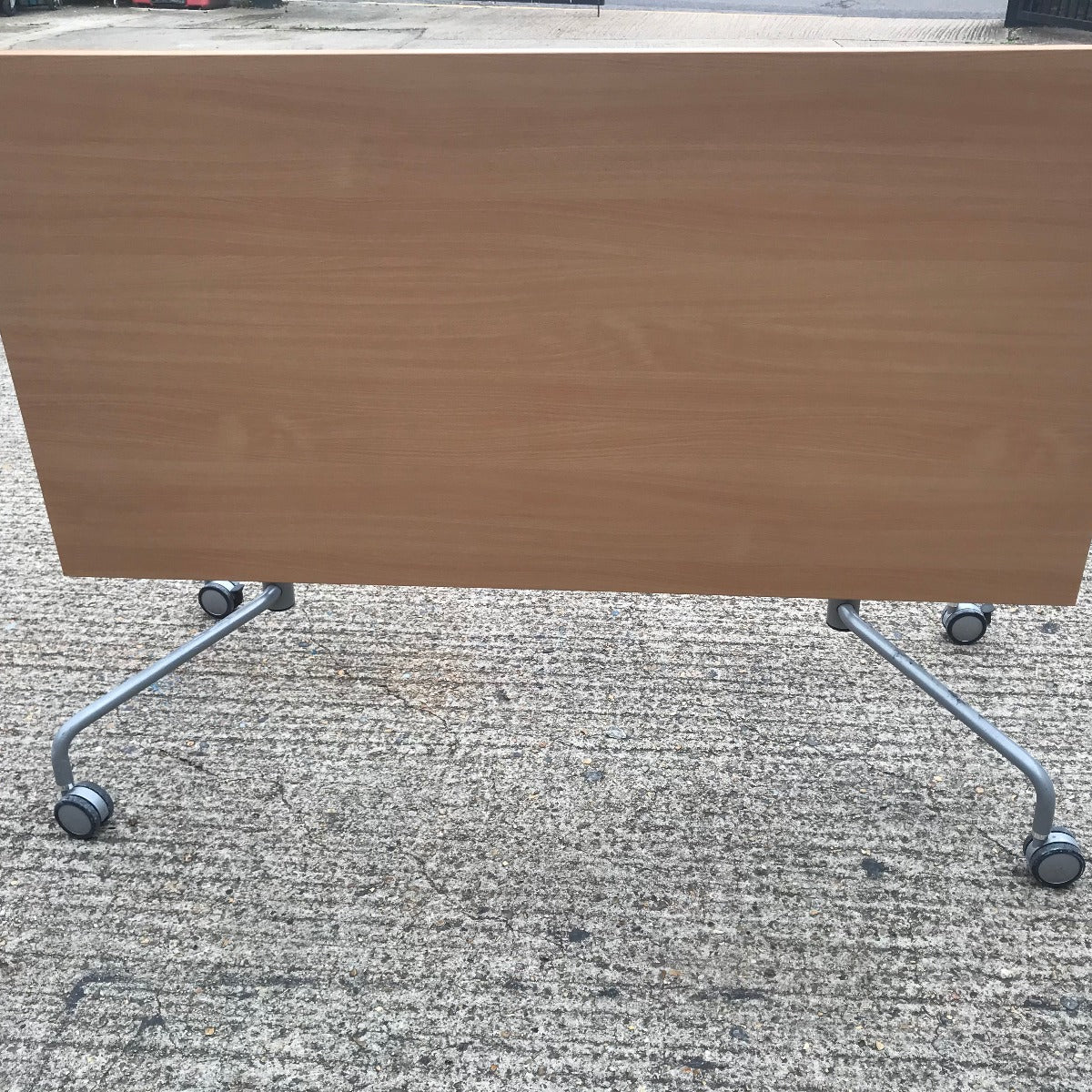 Verco Beech Interlocking Flip Top Table Park Royal Office Furniture