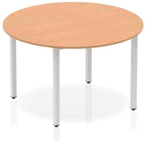 Circular Table with Box Frame Leg