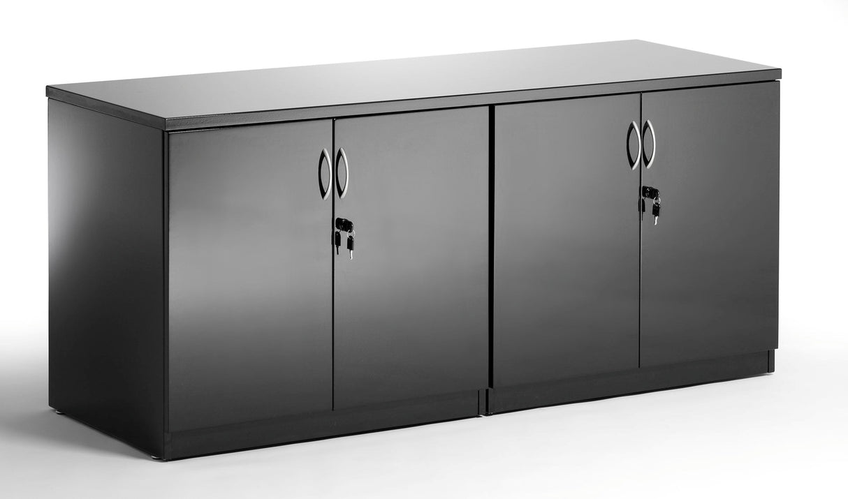 High Gloss Dual Credenza Cupboard