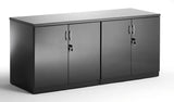 High Gloss Dual Credenza Cupboard