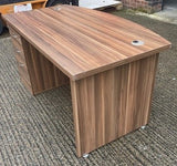 Executive Bow Fronted Desk