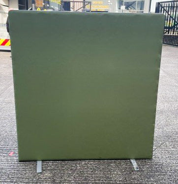 Lime Green Free Standing Screen 1600 x 1500 with 2 Feet