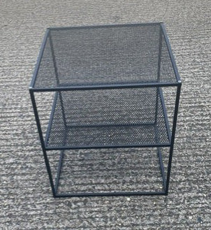 Black Square Mesh Coffee Table