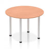 Circular Table on Post Legs