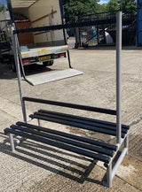 Double Cloakroom Benches with Hooks