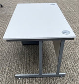 New 1400mmW Desk + S/H Mobile Pedestal