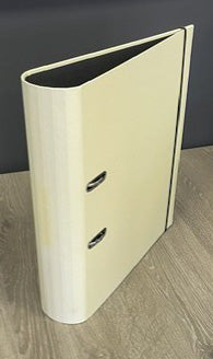 Cream Round Leaver Arch File