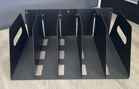 Rotadex Black Desk Top File Rack