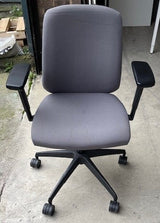 High Back Operator Chair Grey