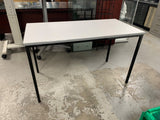 Grey Black Frame Table 1200 x 600