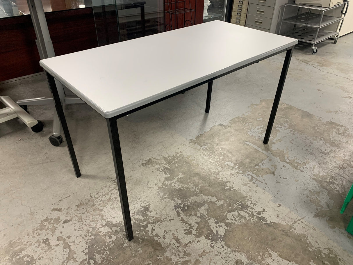 Grey Black Frame Table 1200 x 600