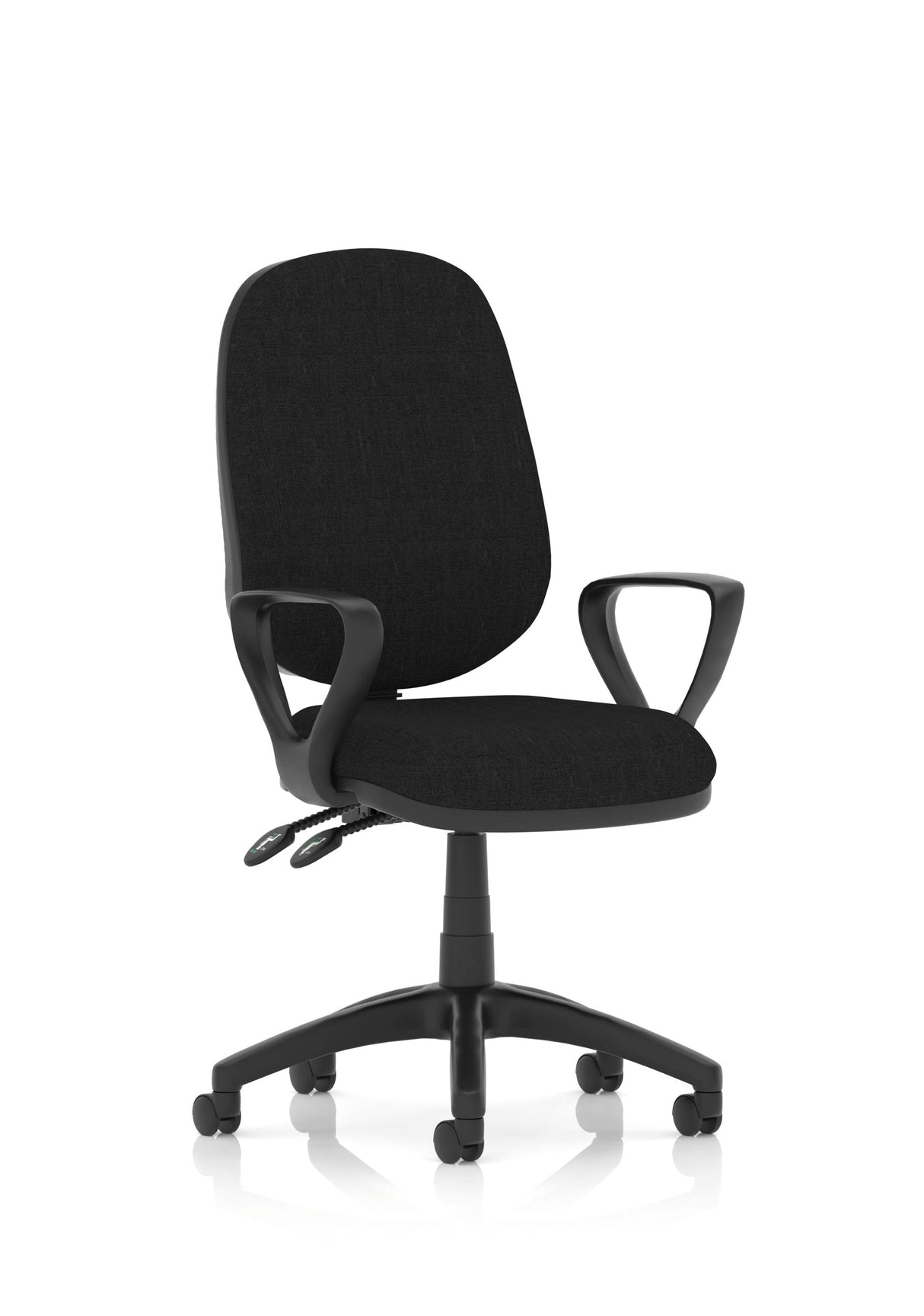 PRO5C High Back Operator Chair 2 Levers Fixed Arms