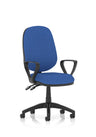 PRO5C High Back Operator Chair 2 Levers Fixed Arms