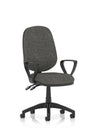 PRO5C High Back Operator Chair 2 Levers Fixed Arms