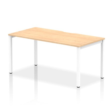 EVO Single Rectangular Bench Desk