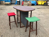 Orangebox Touch Down Tall Table & Matching Stools