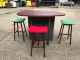 Orangebox Touch Down Tall Table & Matching Stools