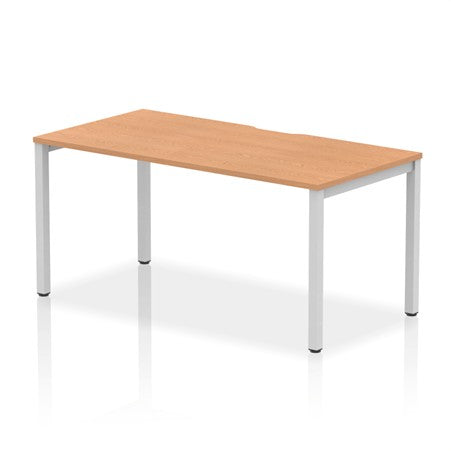 EVO Single Rectangular Bench Desk
