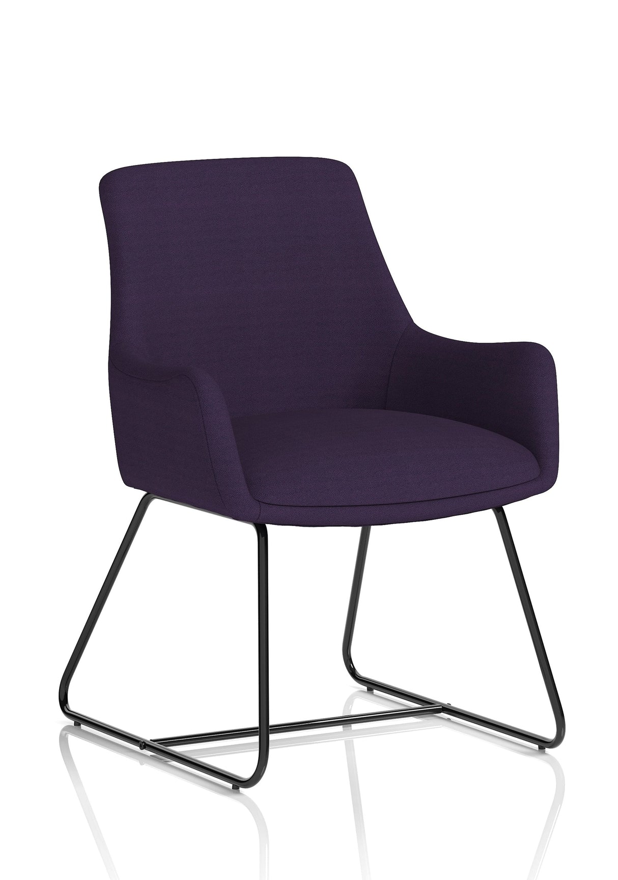 Quo Sled Base Reception/Lounge Chair
