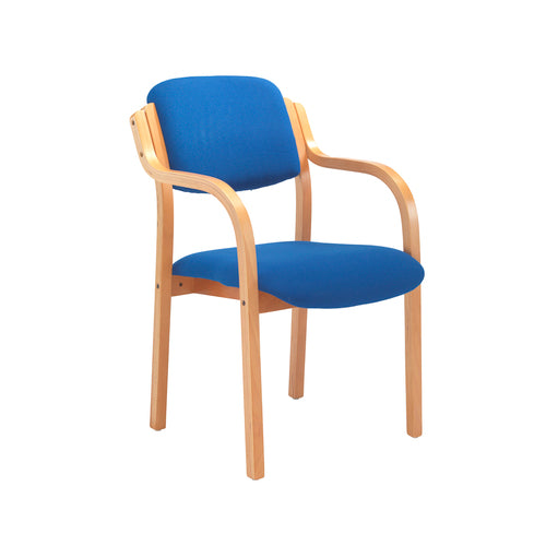 Beech Open Arm Side Chair