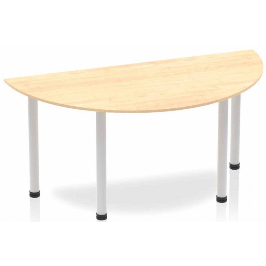 Post Leg 25mmThick Semi-Circular Table