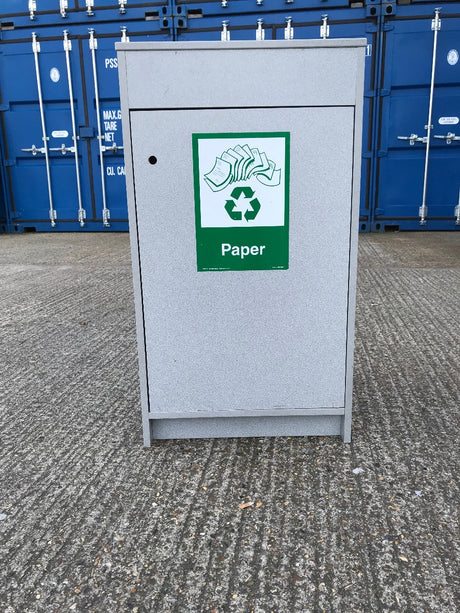 Grey Paper Confidential Recycle Bin