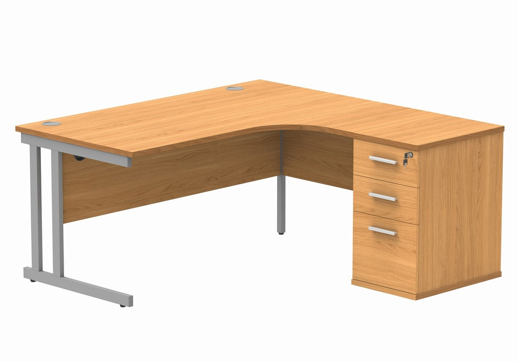 TC Crescent Cantilever Workstation