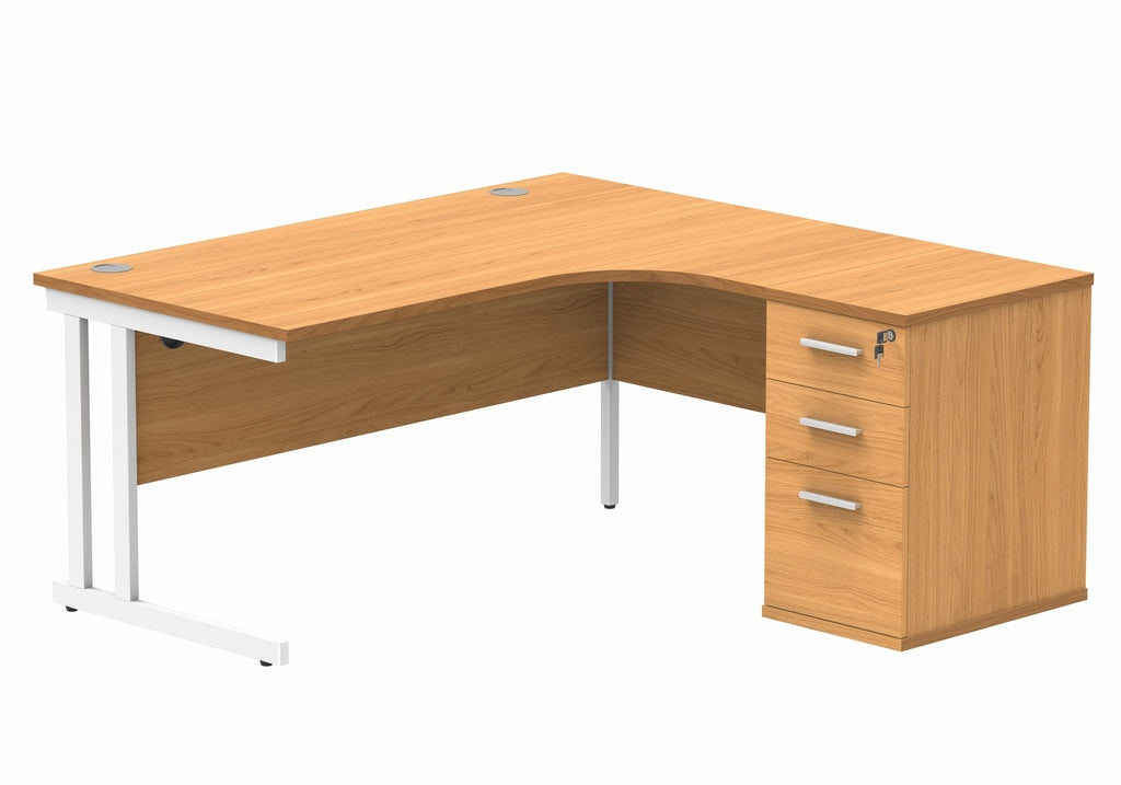 TC Crescent Cantilever Workstation