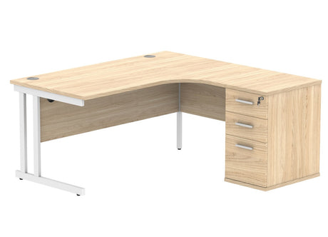 TC Crescent Cantilever Workstation