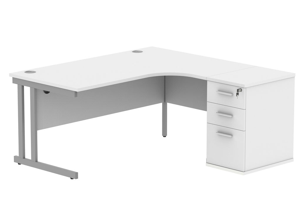 TC Crescent Cantilever Workstation