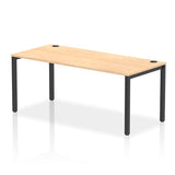 Impulse Single Rectangular Bench Desk