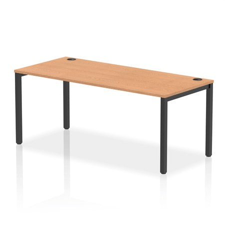 Impulse Single Rectangular Bench Desk