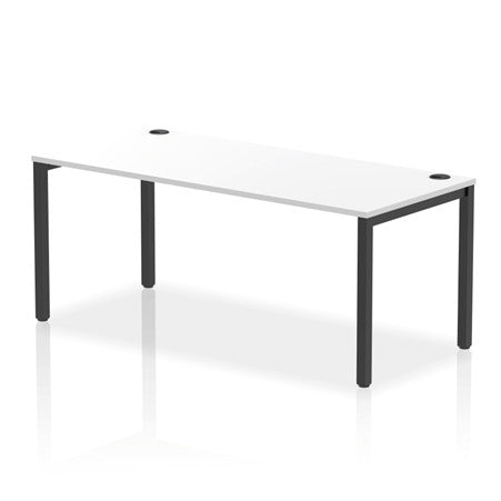 Impulse Single Rectangular Bench Desk