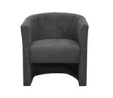 Grey Fabric Tub Chair (OI)