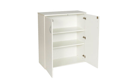 OI- Wooden Storage Unit White