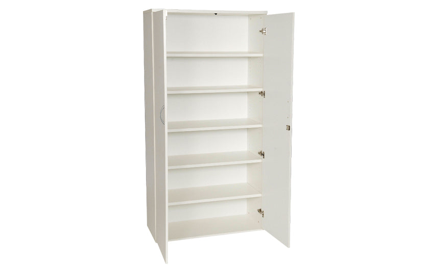 OI- Wooden Storage Unit White
