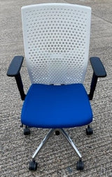 SVEN Blue/White Operator Chair