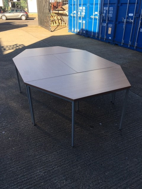 Beech Octagon Meeting Table