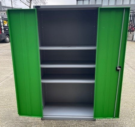 Tall Double Door Metal Cupboard