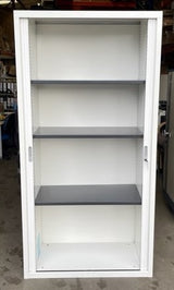 Hayworth Tall Tambour Storage Cabinet