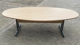 Beach Oval Boardroom Table
