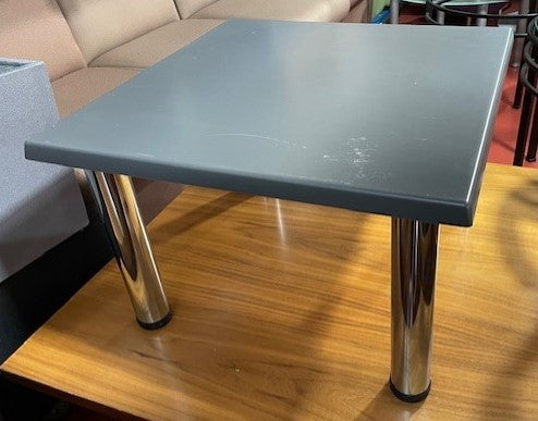 Grey & Silver Leg Square Coffee Table