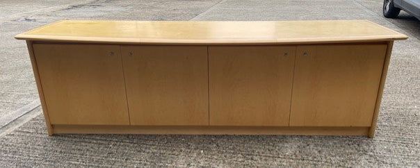 Birdseye Maple 4 Door Credenza