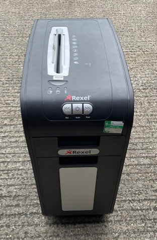 Rexel Mercury Black & Silver Shredder